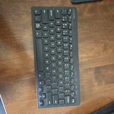 SANWA GSKBBT28BK Compact Portable Bluetooth Keyboard Black English QWERTY picture