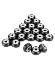 QWORK 3D Printer POM Roller, 20 Pcs High Speed Gantry Wheels, Bearing Wheel, picture