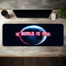 1pc Oversized Gaming Mouse Pad with Edge Design, Washable And Durable, Suitabl picture