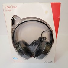 Microsoft LifeChat LX-3000 USB Headset Stereo Headphones with Microphone picture