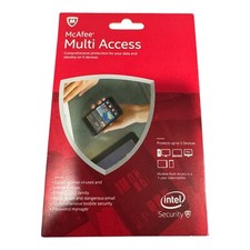 McAfee Antivirus Multi Access 2017 1 Year 1 User Protect 5 Devices picture