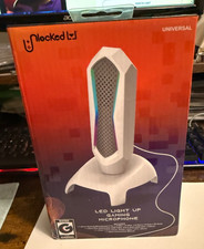 White LED Light Up Gaming Microphone by Unlocked sealed  picture