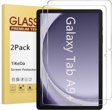2 Pack Galaxy Tab A9 Plus 11 Inch Screen Protector Tempered Glass for Tab A9+ 5G picture
