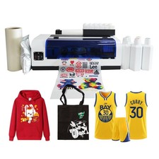 A3+ XP600 DTF Printer 5*500ML DTF Ink  ,1KG Powder ,33cm*100m PET Film picture