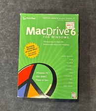 Brand New Vintage PC Computer Software Media Four Mac Drive 6 For Windows picture