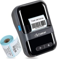 CLABEL Label Maker, Barcode Printer, 220B Thermal Bluetooth Mini Label Printe... picture