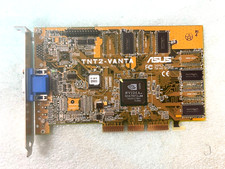 RARE ASUS TNT2-VANTA NVIDIA RIVA TNT2 16M AGP VIDEO CARD VGA ONLY RM1-B304 picture