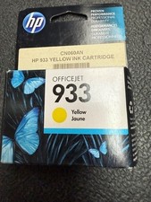 Genuine HP CN060AN (HP 933) Yellow Ink Cartridge (EXPIRED 2017) picture