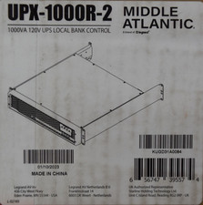 Middle Atlantic UPX-1000R-2  Line Interactive UPS 1000VA 120V Local Bank Control picture