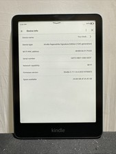 Amazon Kindle Paperwhite Signature Edition 12th Gen 26GB Metallic Jade picture