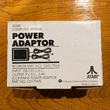 New In Box Atari Power Adapter Vintage AC Adapter MPN CA017964 For Atari picture