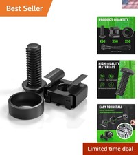 Heavy-Duty M6 x 16mm Rack Mount Nuts & Screws - 50 Pack with Cable Ties Included picture