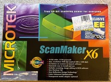 Microtek Scan Maker X6 true 36 bit color- opened but not used  picture