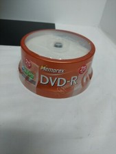Memorex DVD-R 16x 4.7GB 120 Min 25 Pack Spindle NEW Brand New Sealed picture