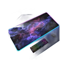 RGB LED Universe Space Gaming Mouse Pad XXL 900x400mm Desk Mat Non-Slip AU picture