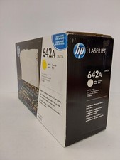 HP 642A Yellow Toner Cartridge LaserJet CP4005 (CB402A) Damaged Box picture