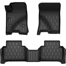 Floor Mats Compatible with 2023 2024 Chevy Colorado/GMC Canyon Crew Cab, All ... picture