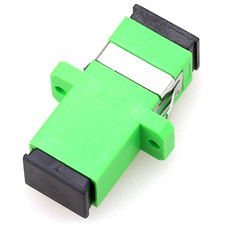 50PCS Fiber Coupler Simplex SC-APC Singlemode Fiber Optic Adapter Plastic SC Fla picture