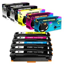 5 Toner replace for HP CF400X-3X 201X Laserjet M252n M252dw MFP M277c6 M277dw picture