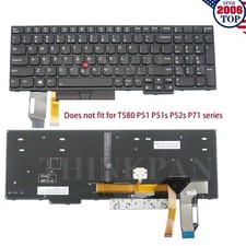 New US keyboard Backlit for Lenovo ThinkPad E580 E590 T590 P52 P53 P53s P72 P73 picture