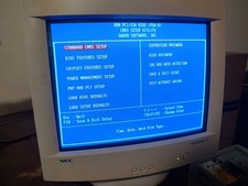 Vintage NEC MultiSync 75  VGA Display 17