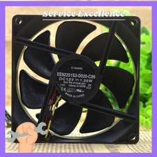 One SUNON EE92251S3-D020-C99 90*90*25mm Fast Shipping Fan DC 12V 1.26W 3-Pin picture