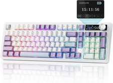 Wireless Gaming Keyboard With Display Screen 97 Keys Rgb Bt Usb-c 2.4ghz picture