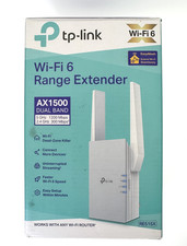 TP-Link RE515X AX1500 WiFi 6 Range Extender Dual Band EasyMesh Open Box picture