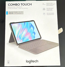 Logitech Combo Touch Gray Keyboard Folio w/ Touchpad for iPad Air 11