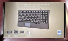 Adesso 1U Rackmount Touchpad Keyboard Compact USB Wired with Glide Point picture