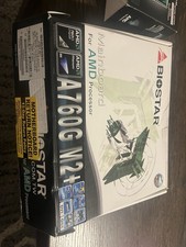 Biostar Main board A760G M2+ New Opened Box NOS Rare Vintage picture