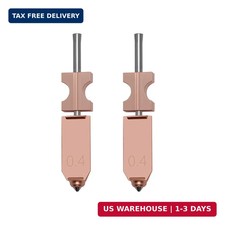 2PCS Upgraded 0.4MM Nozzle for Flashforge AD5X 3D Printer picture