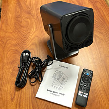 iWIMIUS S29 Desktop Smart Projector 1080p Auto Focus HDMI USB Gray/Black picture