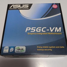 ASUS P5GC-VM LGA775 Intel 945GC Core 2 Duo Graphics Integrated MB Unused picture