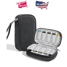 USB Flash Drive Case 20 Slots Double Layer Organizer Waterproof Portable Bag ... picture