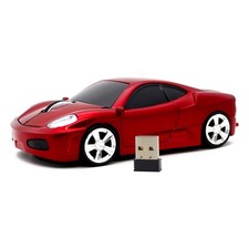 Ai5G Wireless Mouse Sports Car USB Computer Mice 112*55*40mm, Red picture
