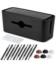 Bates- Cable Management Box, Large, Cable Organizer Box, Cord Organizer Box,  picture