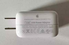  Genuine 12W 5.2V 2.4A USB APPLE Power Adapter Charge for iPhone iPad picture
