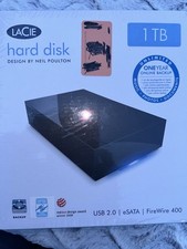 Lacie Quadra 1TB Multiple Interface External Hard Drive - NEW picture