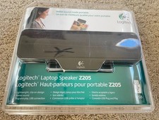 Logitech Z205 Portable Laptop Computer Stereo Speaker USB Powered Plug and Play picture