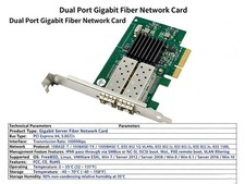 I82576eb PCI-E Gigabit SFP Optical Server Network E1g42ef Optical Network Card picture