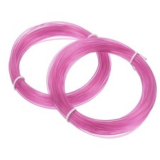 2 Pcs 3D Pen Filament 1.75mm Dia 33ft Length Transparent Purple picture