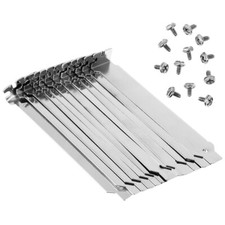 12pcs PCI Slot Cover PCI L Blank Bracket PCI Expansion Blank Plate Supply picture