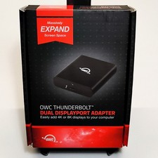OWC Thunderbolt 3 Dual DisplayPort 1.4 Adapter - Add 4K/8K monitors to Mac/PC picture