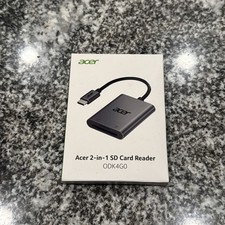 Acer 2-in-1 SD Card Reader ODK4G0 Brand New Factory Sealed picture