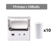 58MM Mini Pocket Thermal Receipt Printer Mobile Portable Wireless Ticket Bill picture