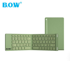 B.O.W Hangshi Folding Bluetooth Wireless Mute Keyboard And Mouse Set picture
