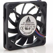 Delta AFB0612HA 6010 DC12V 0.22A 6CM 3-Wire Cooling Fan picture
