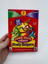 JumpStart Advanced Study Helpers 2 CD Set Math Booster Spelling Bee picture