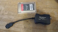 Linksys EC2T Combo PCMCIA Ethernet LAN PC Card Laptop Network Adapter W/ DONGLE picture